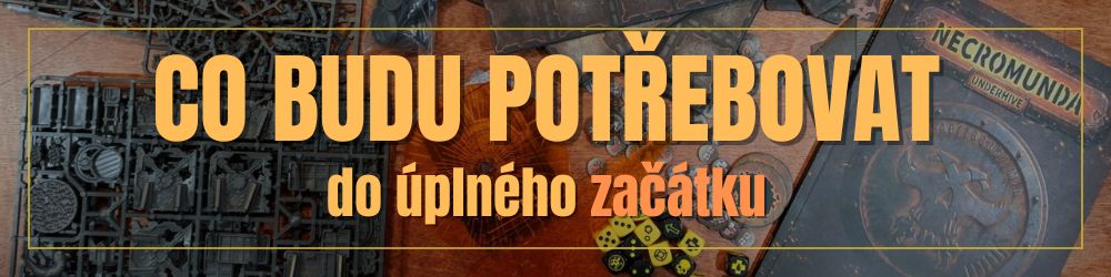 Co budu potřebovat